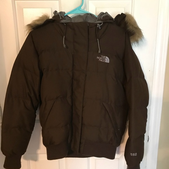 north face down bomber jacket